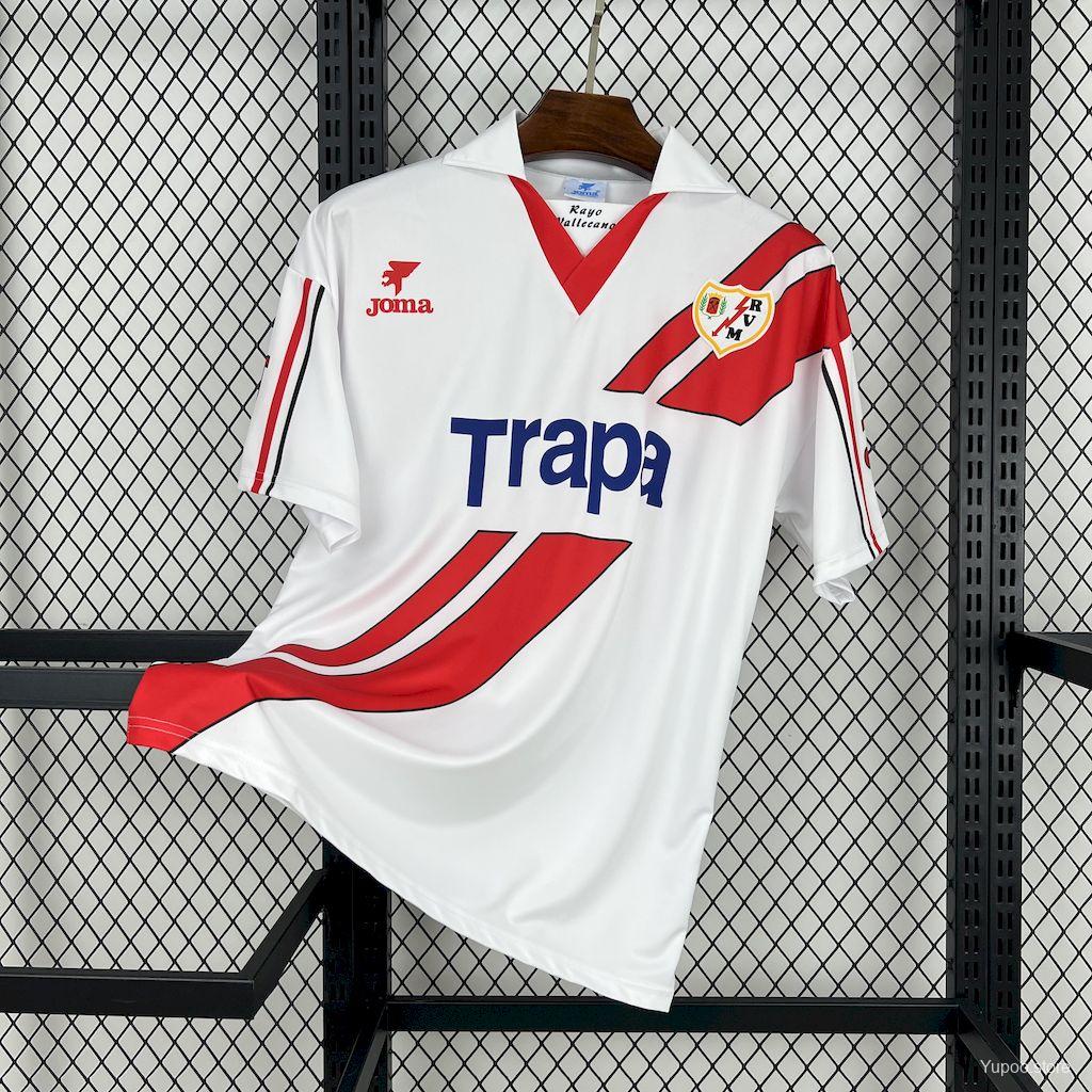 Camiseta de fútbol Rayo Vallecano 1997/98 LOCAL MANGA CORTA VERSION FAN